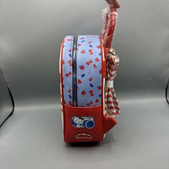 Her Universe Sanrio Hello Kitty Birthday Apple Mini Backpack NEW - Picture 2 of 7